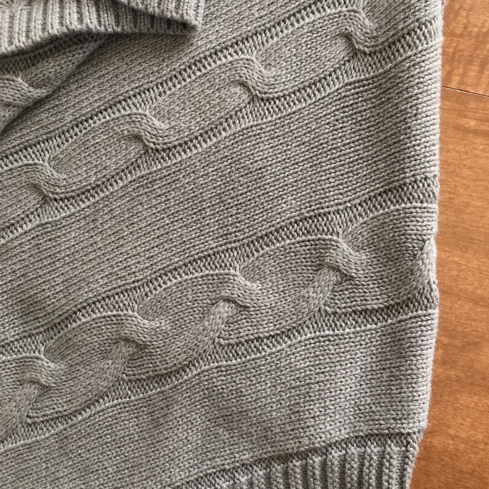 Cable Knit Open Cardigan - Picture 3 of 3